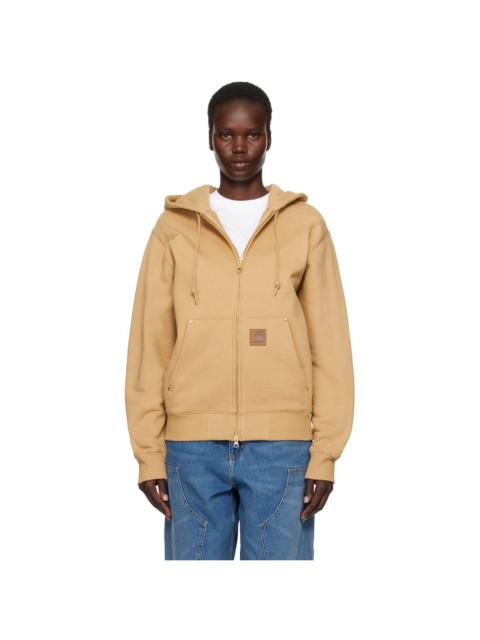 Carhartt Beige Eldon Hoodie