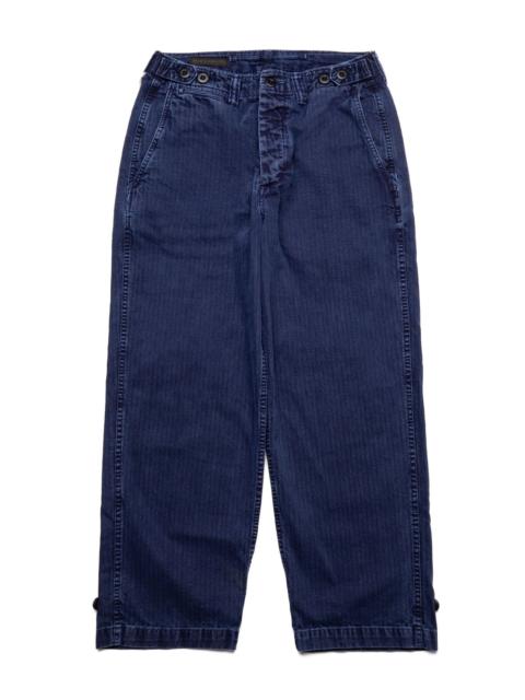 FULLCOUNT M43 Field Trousers Fullcount x BiG Exclusive - Herringbone Indigo