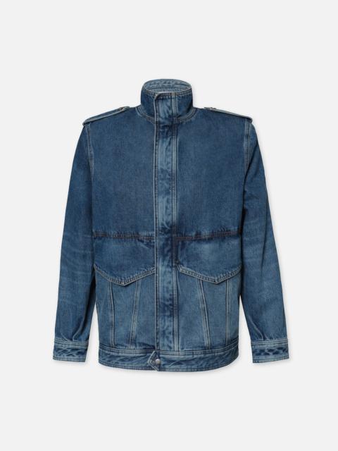 Denim Power Jacket in Luxor