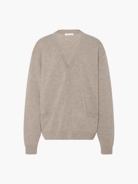 The Row Darko Cardigan in Wool and Cashmere
