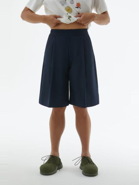 SUNNEI EXTRA OVERSIZED BLUE SHORTS