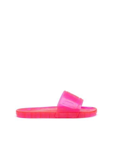 Diesel logo-strap transparent slides