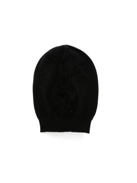 Rick Owens fine-knit beanie hat