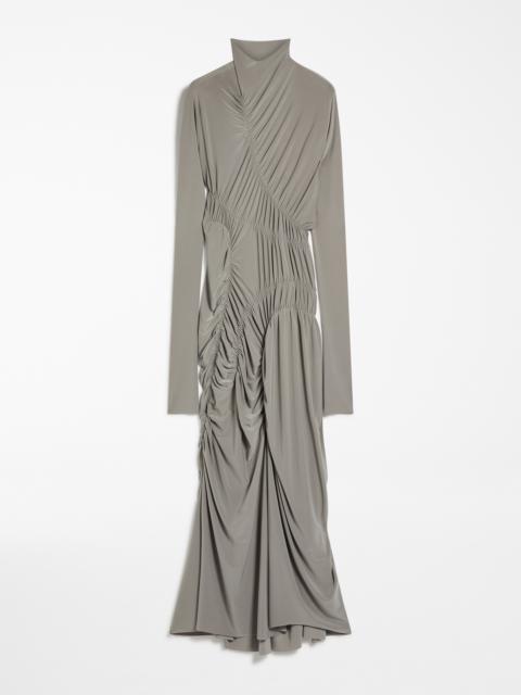 Sportmax FINIRE Slim-fit technical jersey dress