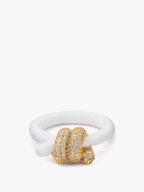 kate spade Ropes & Knots Pave Ring