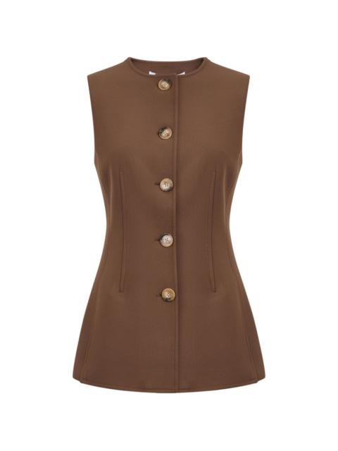 VERONICA BEARD Jessup buttoned waistcoat