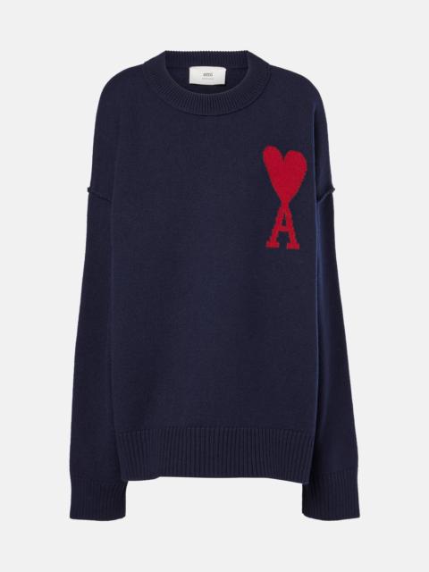 AMI Paris Ami De Coeur wool sweater