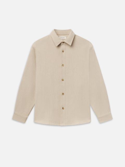 FRAME Textured Overshirt