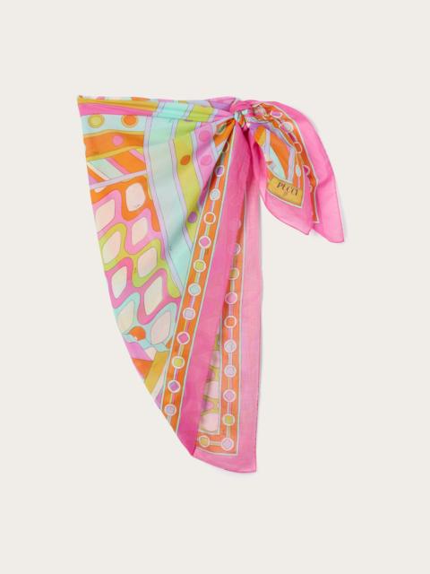 PUCCI VIVARA PRINT COTTON SARONG