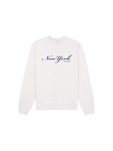 Sporty & Rich logo-print sweatshirt