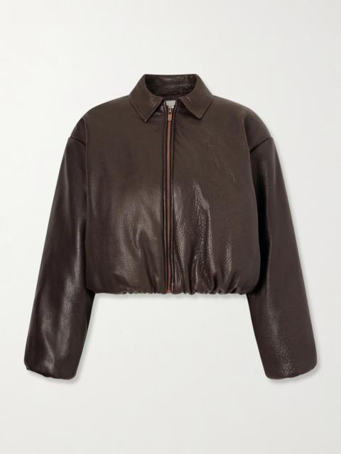 MAGDA BUTRYM Textured-leather Jacket