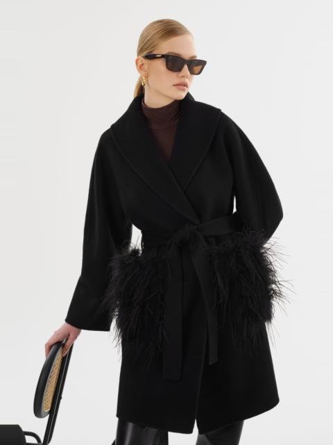 LAMARQUE MARIE | Shawl Collar Wool Coat