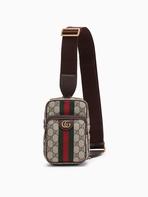 GUCCI Gucci Ophidia Gg Beige/Ebony Mini Bag