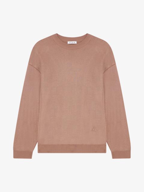 Alaïa HIGH SHINE SWEATER