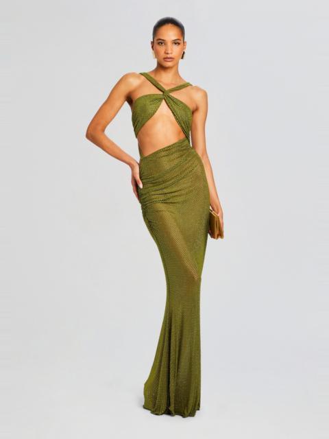 RETROFÊTE LIESEL EMBELLISHED DRESS