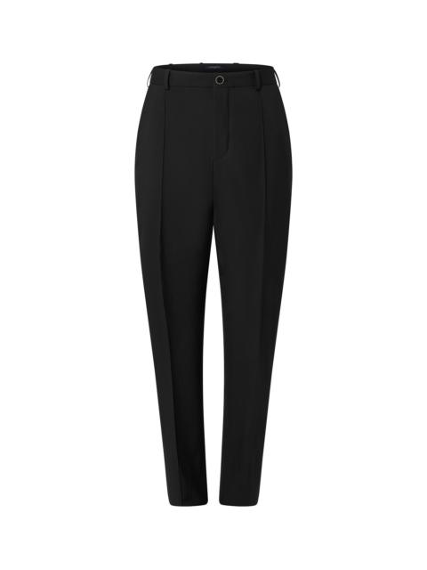 Louis Vuitton Fluid Wool Tailored Pants