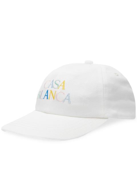 CASABLANCA Casablanca Stacked Logo Cap