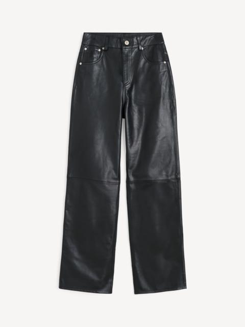 BY MALENE BIRGER Vinea leather trousers