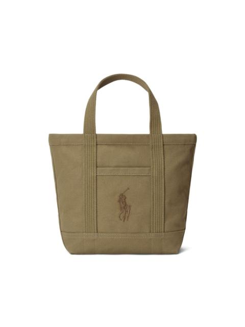Polo Ralph Lauren embroidered-logo tote bag