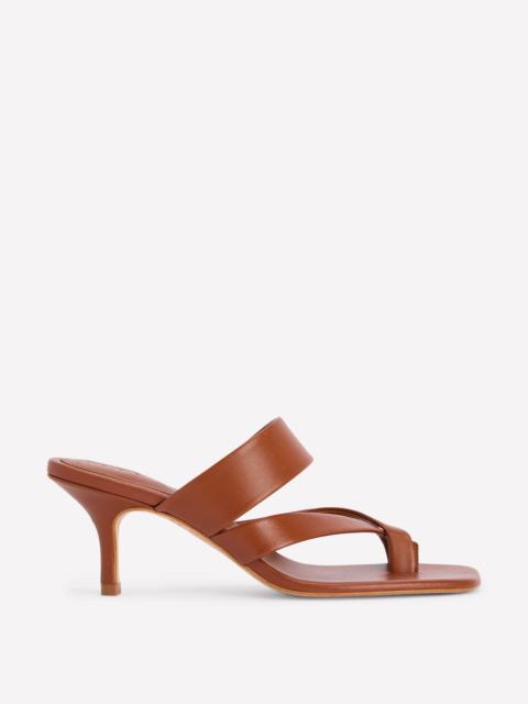 BODEN Toe Post Kitten Heel Sandal-Tan