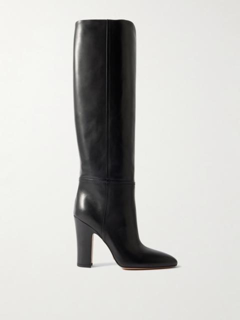 PARIS TEXAS Lavina Leather Knee Boots