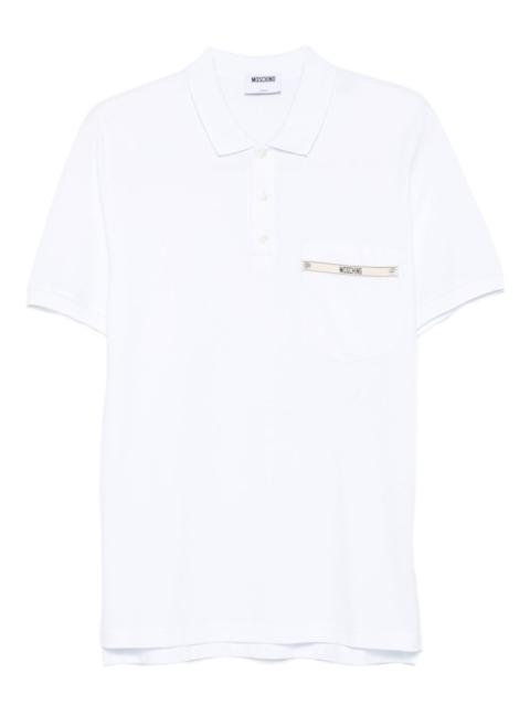 Moschino logo-detail polo shirt