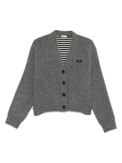 N°21 button-fastening cardigan