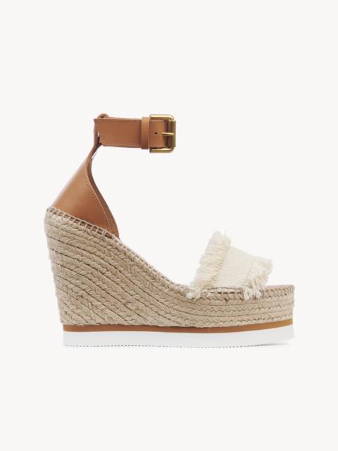 See by Chloé GLYN FRINGED ESPADRILLE WEDGE