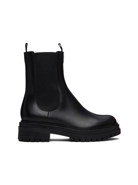 Black Chester Chelsea Boots