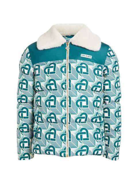 CASABLANCA Monogram Puffer Jacket