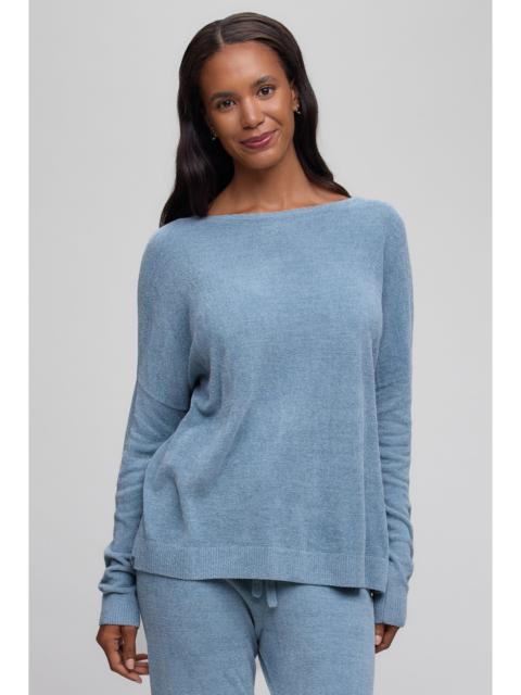 Barefoot Dreams CozyChic Ultra Lite® Scallop Neck Slouchy Pullover