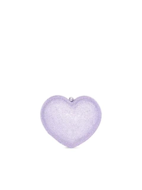 JUDITH LEIBER Petit Coeur L'Amour clutch bag