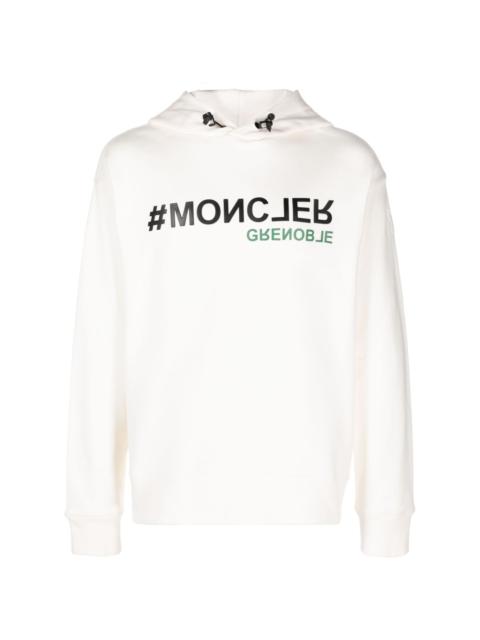Moncler logo-print cotton hoodie