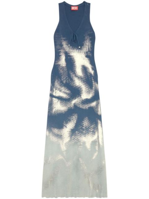 Diesel M-Idelle ribbed-knit maxi dress