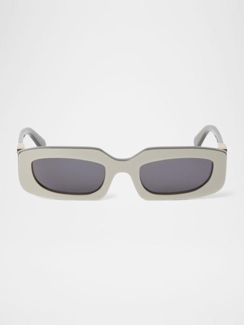 Off-White Men's Renton Acetate Oval Sunglasses