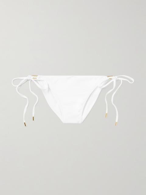 MELISSA ODABASH Cancun Embellished Bikini Briefs