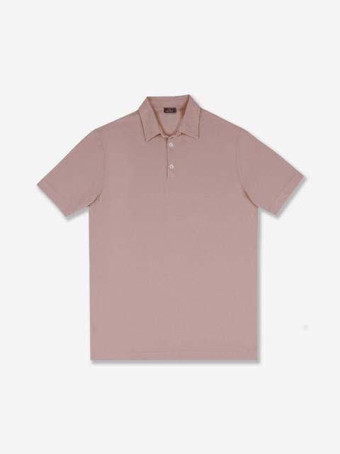SLOWEAR Slim-fit organic IceCotton polo shirt