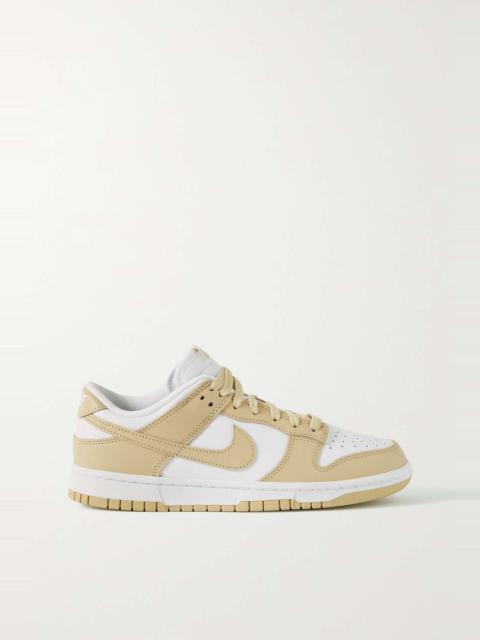 Dunk Low Retro leather sneakers