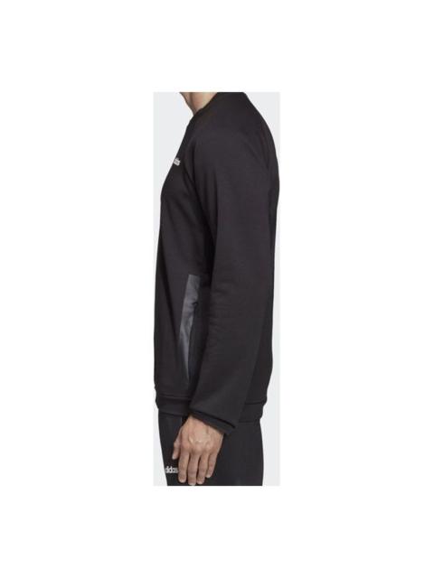 adidas adidas E Mo Crew Ft Sports Round Neck Pullover Black DT8995