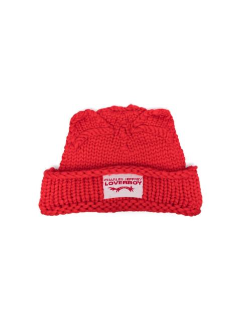 CHARLES JEFFREY LOVERBOY Supa Massive beanie hat