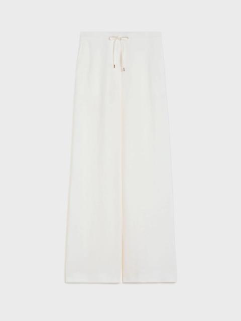 Max Mara Studio Trousers Linen Twill Natural