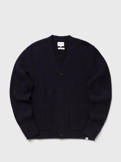 NORSE PROJECTS Loki Wool Cotton Rib Cardigan