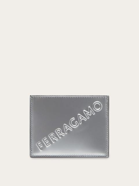 FERRAGAMO CREDIT CARD HOLDER WITH 3D SIGNATURE