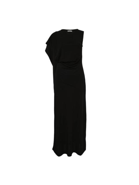 AMI Paris Sleeveless Maxi Lavalliere Dress