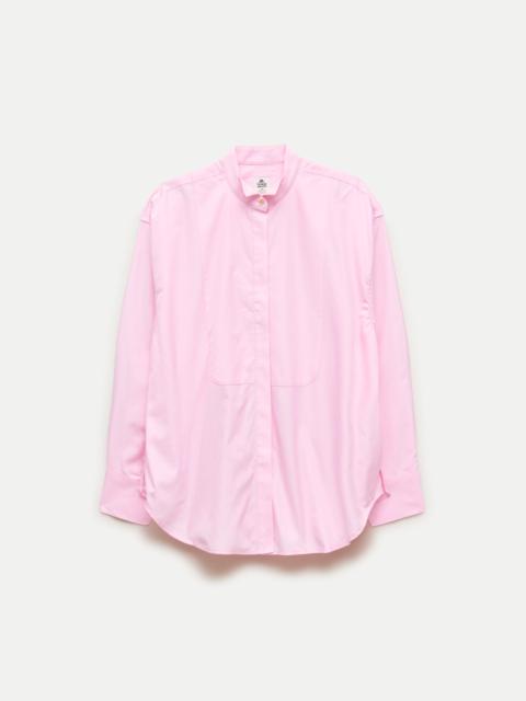 J.CREW Tuxedo-bib button-up shirt in Thomas Mason® cotton poplin