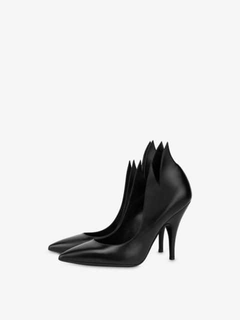 Moschino MOSCHINO X THE FLINTSTONES™ CALFSKIN COURT SHOES