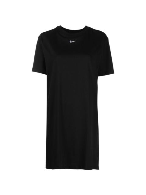 Nike Swoosh logo-print T-shirt dress