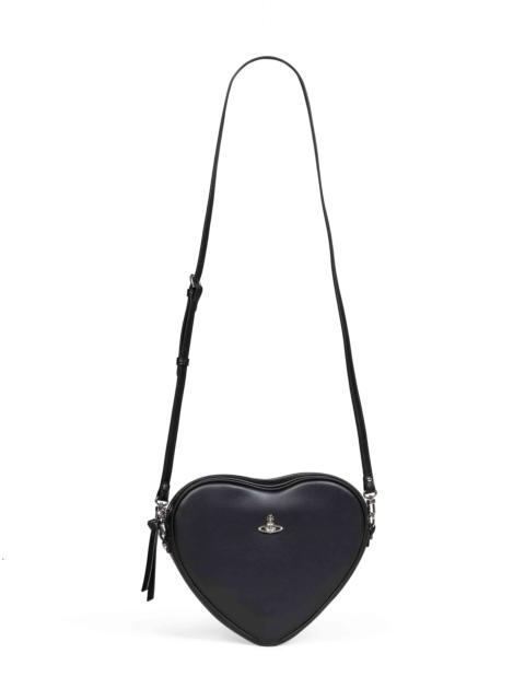 Vivienne Westwood Black heart-shape Alexa crossbody bag