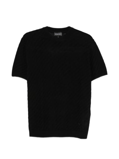 EMPORIO ARMANI round-neck short-sleeve T-shirt