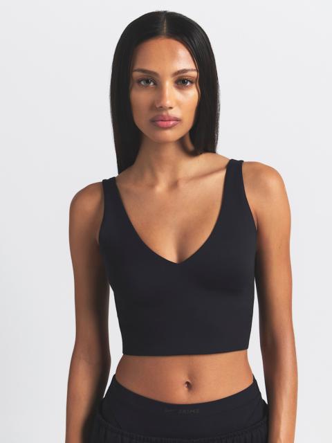 Nike NikeSKIMS Matte Women's V-Neck Long-Line Bra